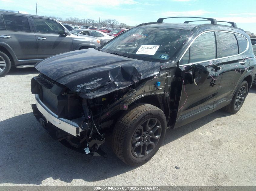 2022 HYUNDAI SANTA FE XRT VIN: 5NMS64AJXNH477015