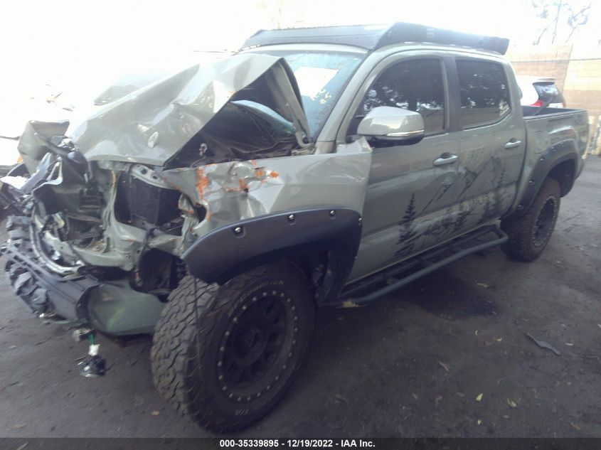 2022 TOYOTA TACOMA 4WD SR/SR5/TRD SPORT VIN: 3TMCZ5AN9NM466136