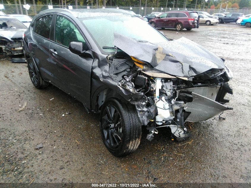 2022 HONDA HR-V SPORT VIN: 3CZRU6H18NM741443