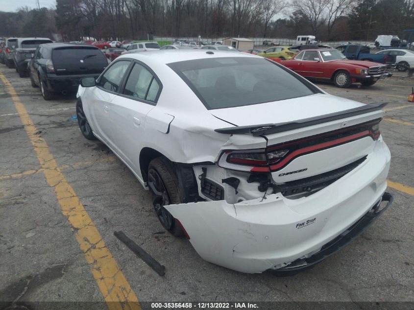 2022 DODGE CHARGER SXT VIN: 2C3CDXBG5NH225459