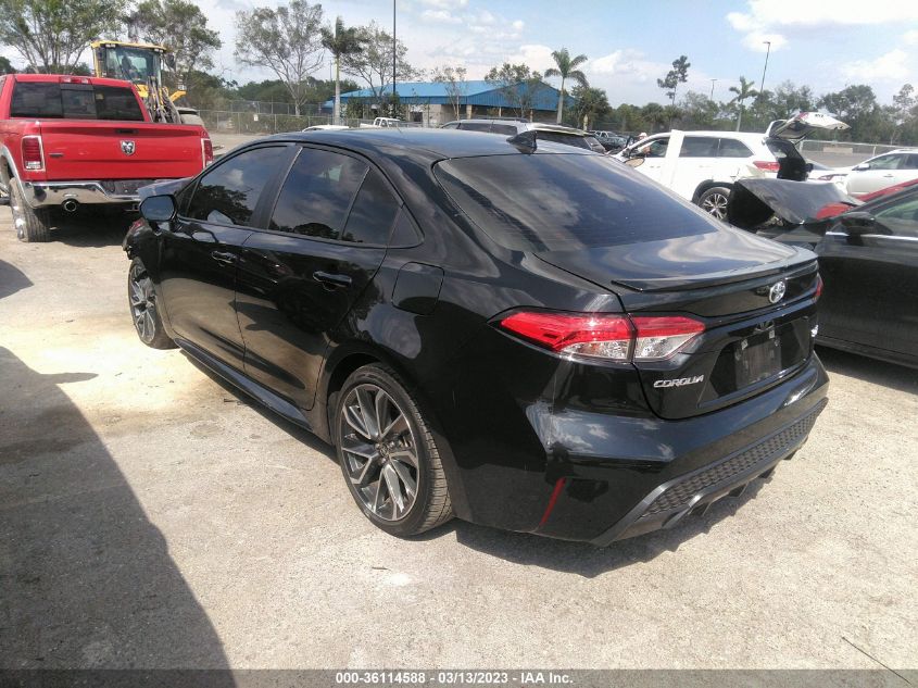 2022 TOYOTA COROLLA SE/SE NIGHTSHADE/APEX SE VIN: 5YFS4MCE7NP104381