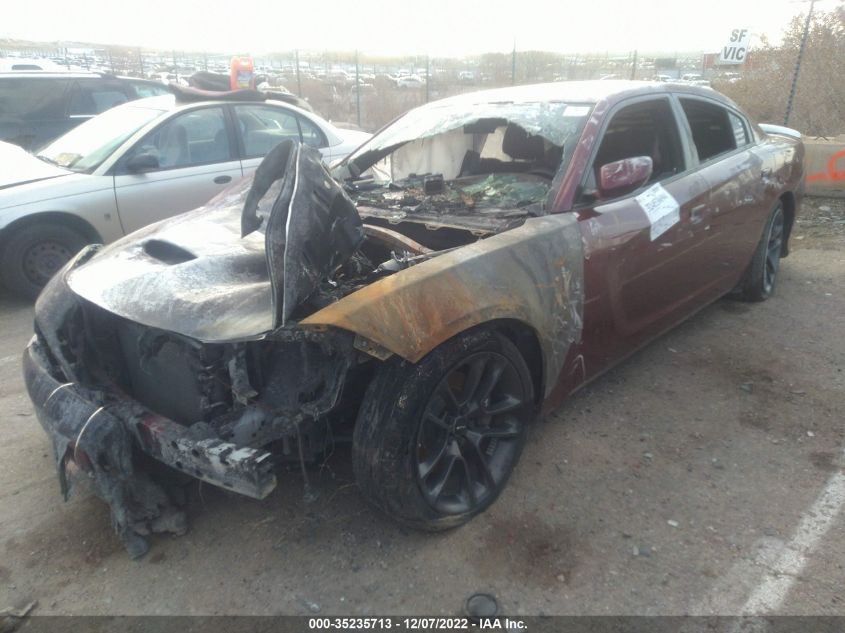 2020 DODGE CHARGER SCAT PACK VIN: 2C3CDXGJ6LH114551