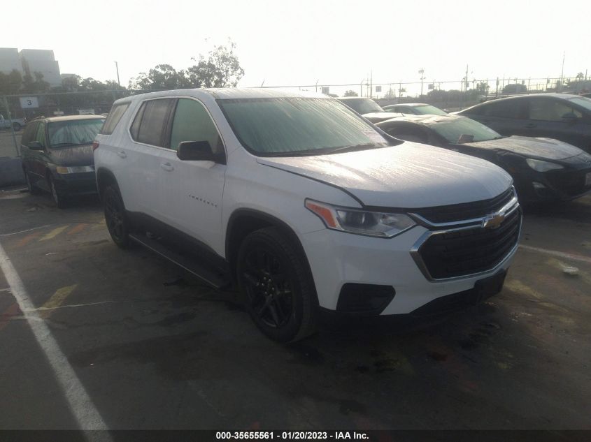 2021 CHEVROLET TRAVERSE LS VIN: 1GNERFKW7MJ175756