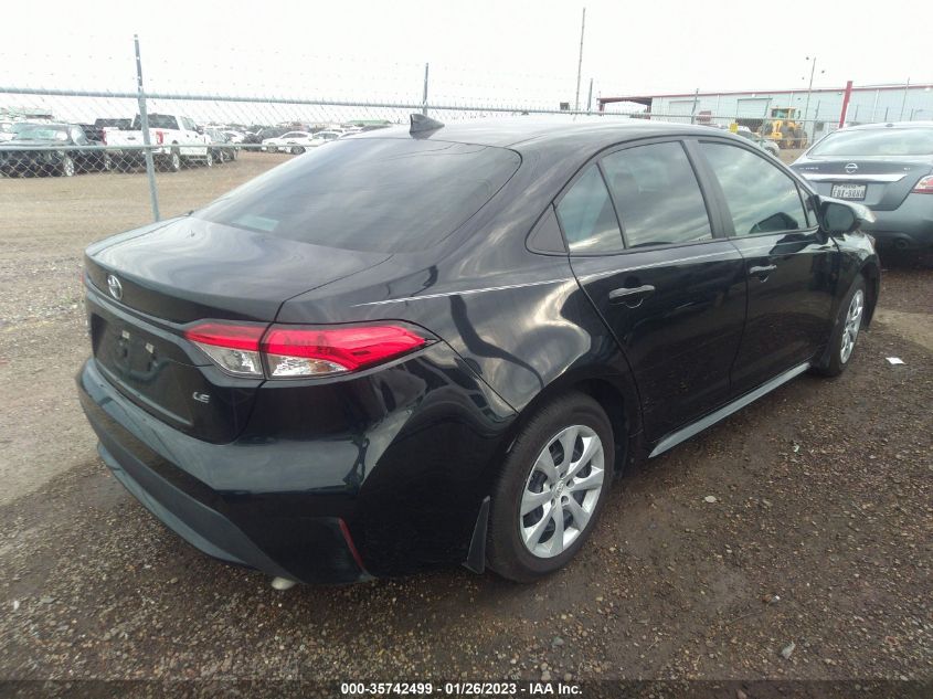 2022 TOYOTA COROLLA LE VIN: 5YFEPMAE2NP371239