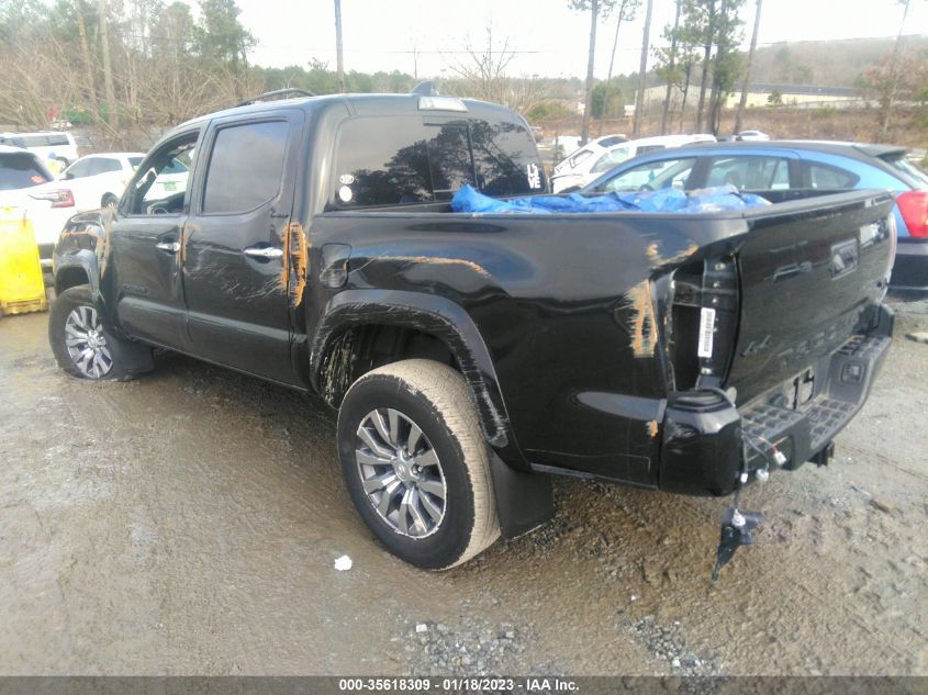 2021 TOYOTA TACOMA 4WD LIMITED VIN: 3TMGZ5AN4MM397548