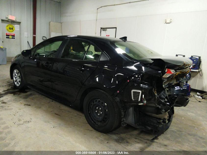 2022 TOYOTA COROLLA LE VIN: JTDEPMAE8NJ209295