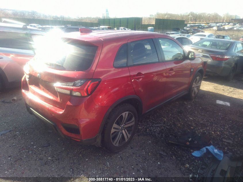 2022 MITSUBISHI OUTLANDER SPORT ES/LE/S/BE VIN: JA4APUAU2NU020379