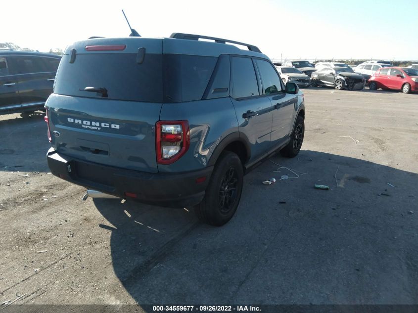 2022 FORD BRONCO SPORT BIG BEND VIN: 3FMCR9B67NRD45649