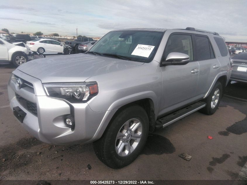 2022 TOYOTA 4RUNNER SR5 PREMIUM VIN: JTEFU5JR8N5272794