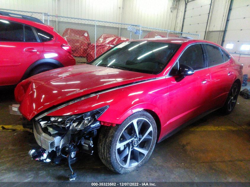 2021 HYUNDAI SONATA SEL PLUS VIN: 5NPEJ4J2XMH064453