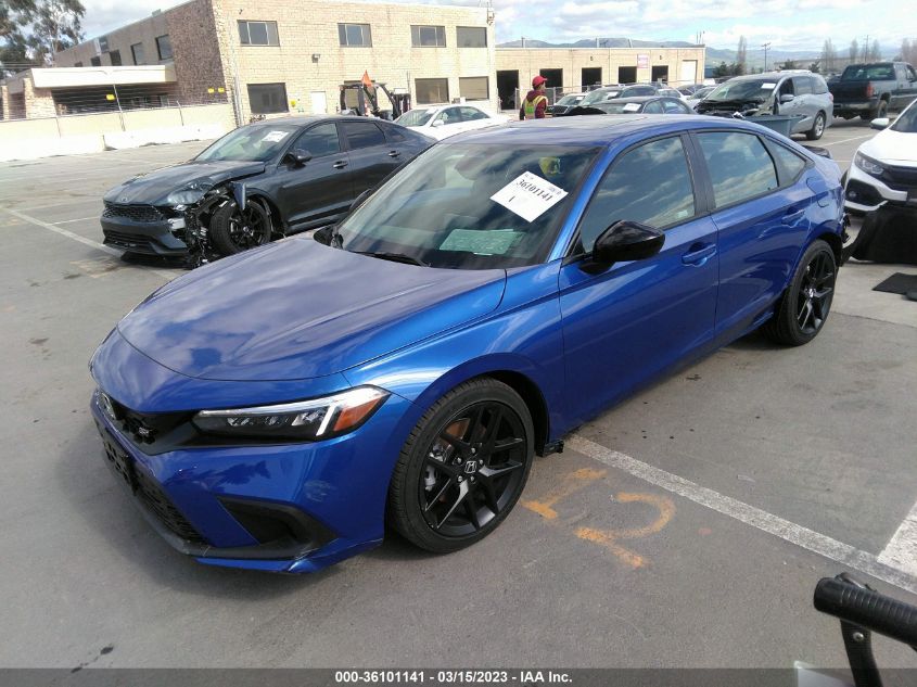 2023 HONDA CIVIC SI VIN: 2HGFE1E50PH470574