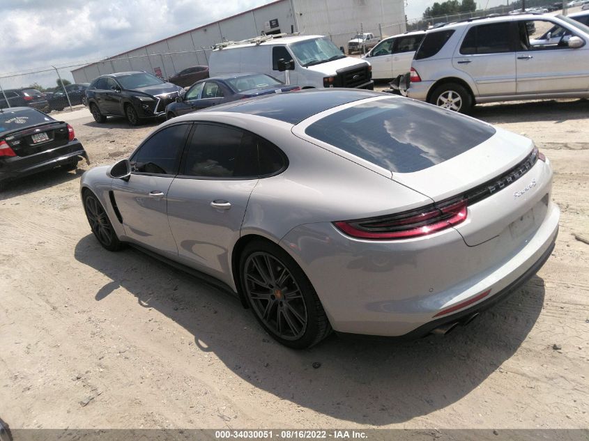 2020 PORSCHE PANAMERA 4S VIN: WP0AB2A73LL140942