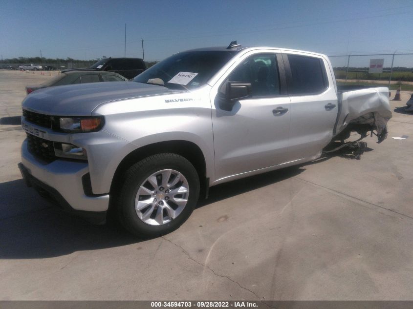 2022 CHEVROLET SILVERADO 1500 LTD CUSTOM VIN: 3GCPWBEK3NG170312