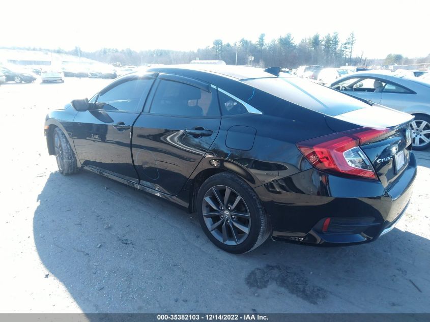 2021 HONDA CIVIC SEDAN EX VIN: 2HGFC1F39MH704662