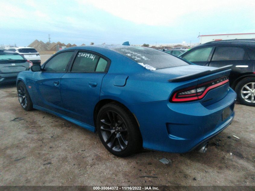 2020 DODGE CHARGER SCAT PACK VIN: 2C3CDXGJ8LH153710