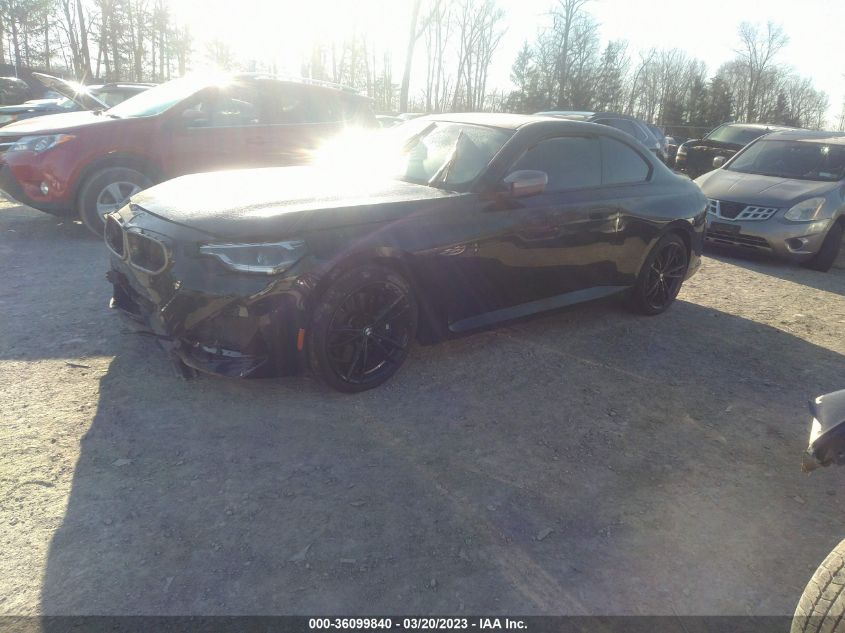 2022 BMW 2 SERIES M240I XDRIVE VIN: 3MW53CM02N8C16449