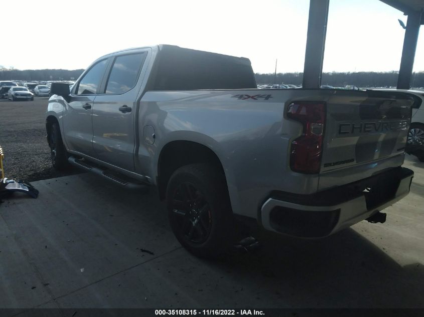 2021 CHEVROLET SILVERADO 1500 CUSTOM VIN: 1GCPYBEK8MZ351382