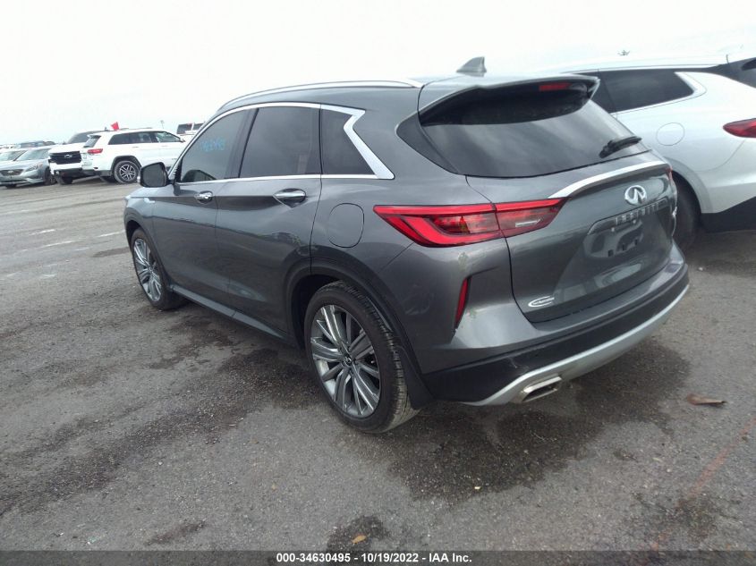 2021 INFINITI QX50 SENSORY VIN: 3PCAJ5CA5MF120919