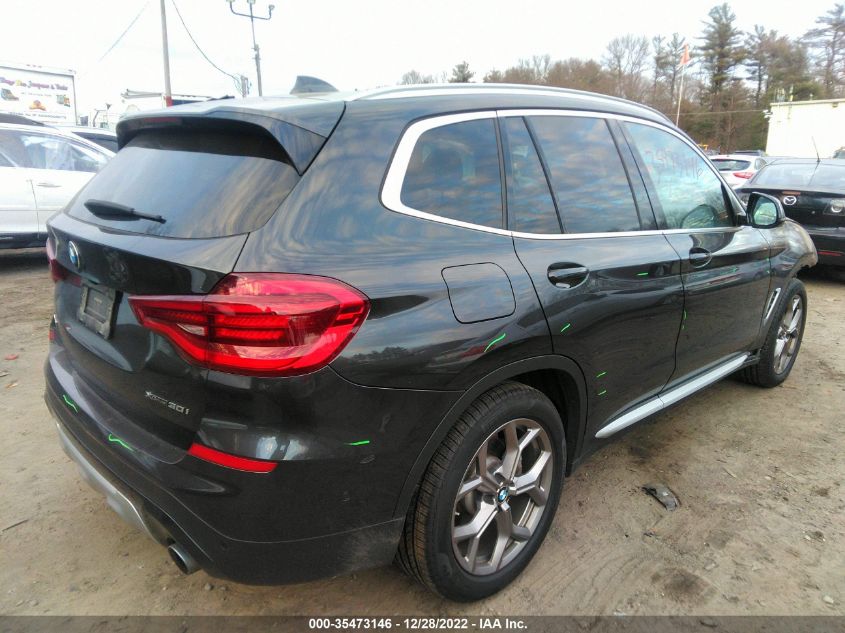 2020 BMW X3 XDRIVE30I VIN: 5UXTY5C03L9B89680