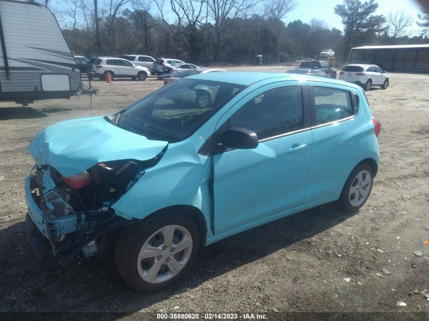 2022 CHEVROLET SPARK LS VIN: KL8CB6SAXNC035255