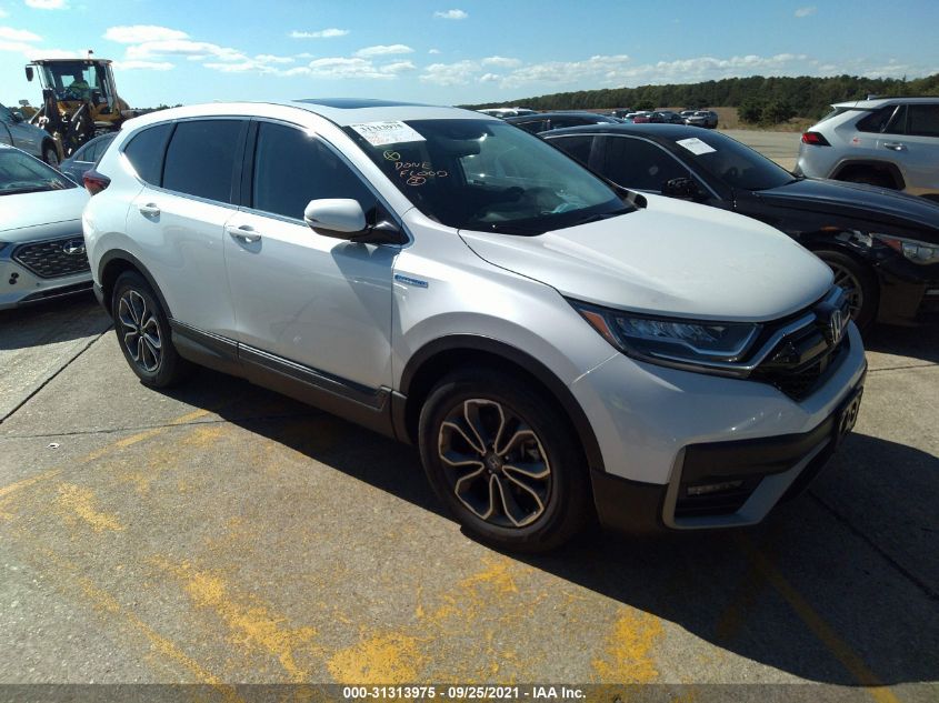2021 HONDA CR-V HYBRID EX-L VIN: 7FART6H86ME018669