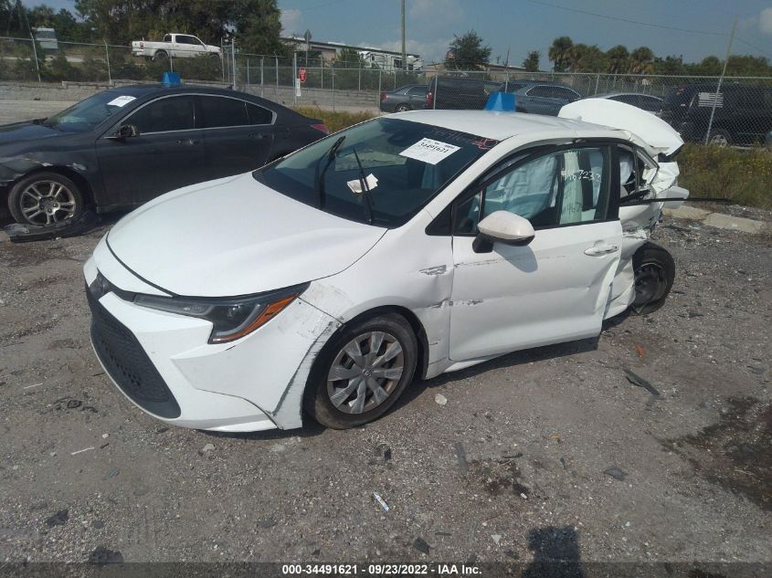 2020 TOYOTA COROLLA L VIN: 5YFDPRAE0LP048801