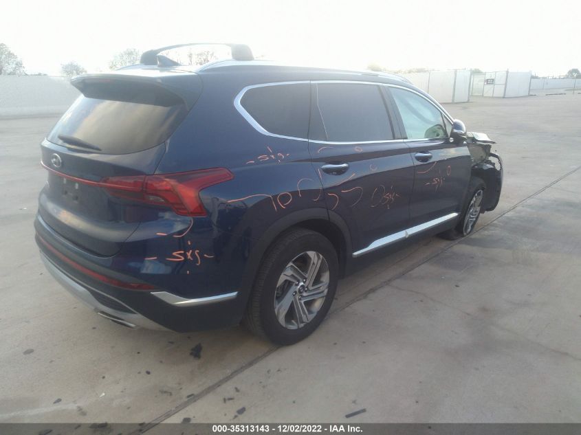 2022 HYUNDAI SANTA FE SEL VIN: 5NMS64AJ8NH376457