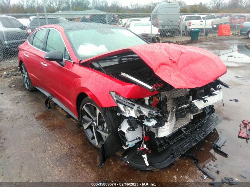 2022 HYUNDAI SONATA SEL PLUS VIN: 5NPEJ4J24NH137611