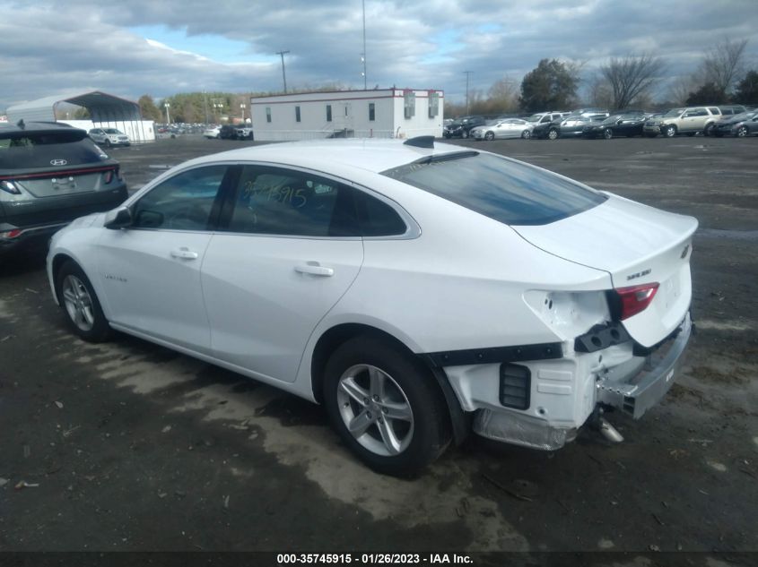 2022 CHEVROLET MALIBU LS VIN: 1G1ZB5ST5NF187979