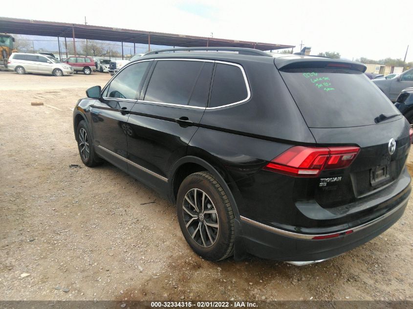 2021 VOLKSWAGEN TIGUAN SE VIN: 3VV3B7AX3MM094052