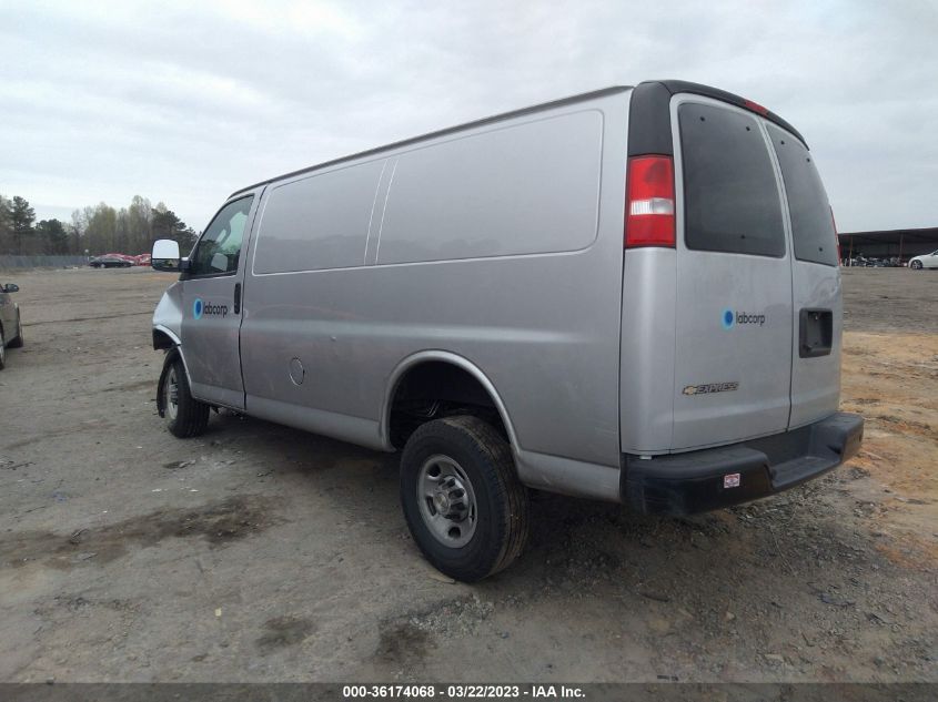 2022 CHEVROLET EXPRESS CARGO VAN VIN: 1GCWGAFPXN1138596