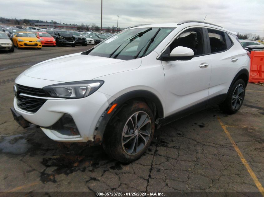 2021 BUICK ENCORE GX SELECT VIN: KL4MMESL2MB051594