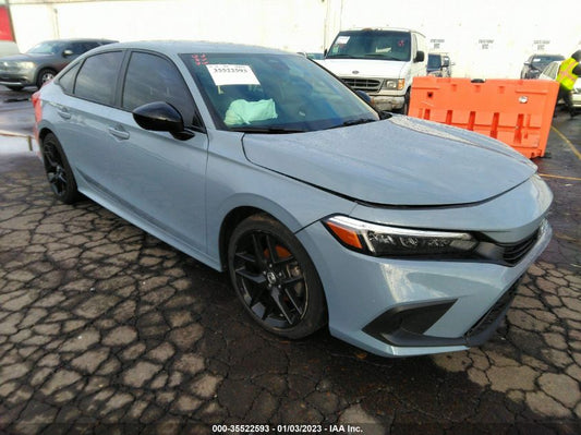 2022 HONDA CIVIC SEDAN SPORT VIN: 2HGFE2F51NH557689