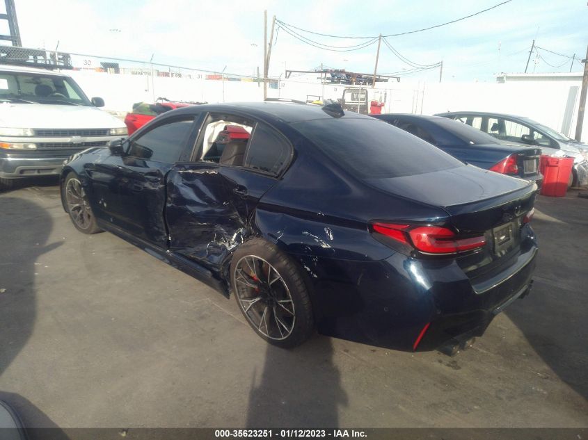 2022 BMW M5 VIN: WBS83CH07NCK34165