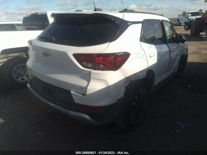 2022 CHEVROLET TRAILBLAZER LT VIN: KL79MPSL4NB068774