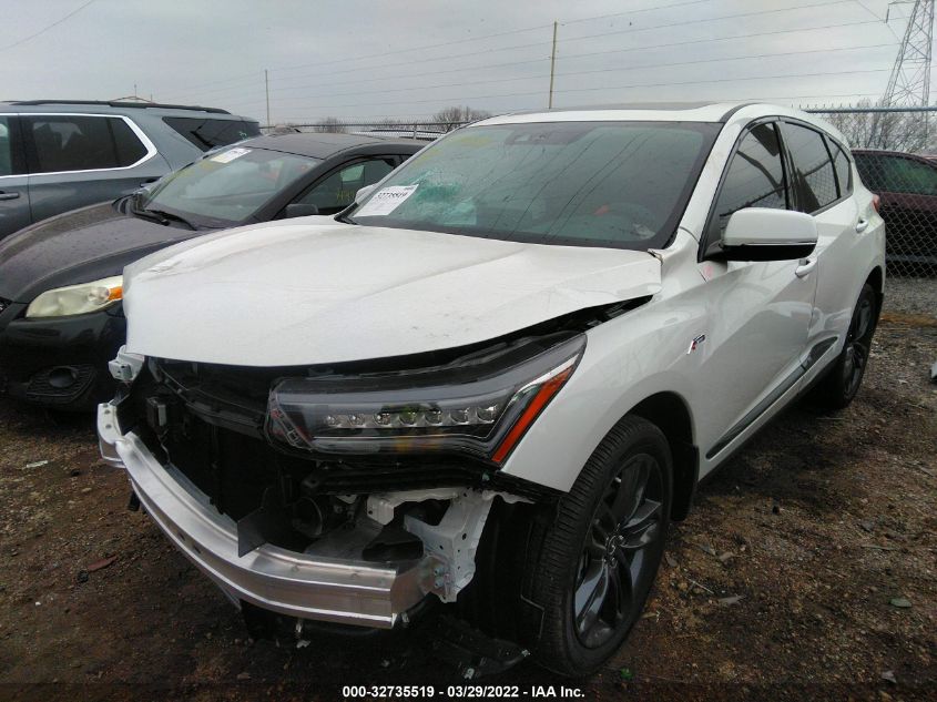 2021 ACURA RDX W/A-SPEC PACKAGE VIN: 5J8TC2H66ML036340