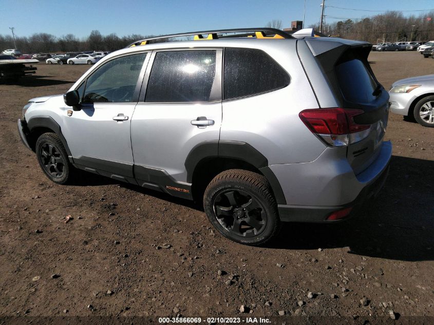 2022 SUBARU FORESTER WILDERNESS VIN: JF2SKAMC7NH502379