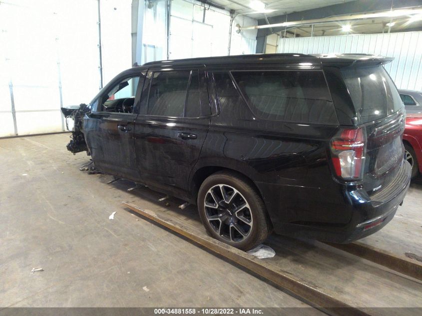 2021 CHEVROLET TAHOE RST VIN: 1GNSKRKD7MR466797