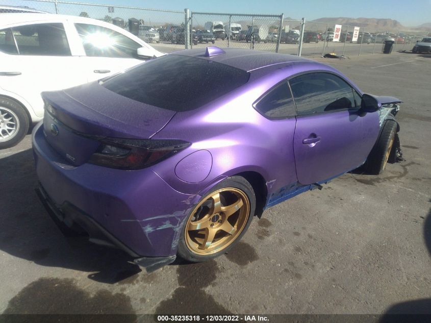 2022 SUBARU BRZ LIMITED VIN: JF1ZDBF13N8700066