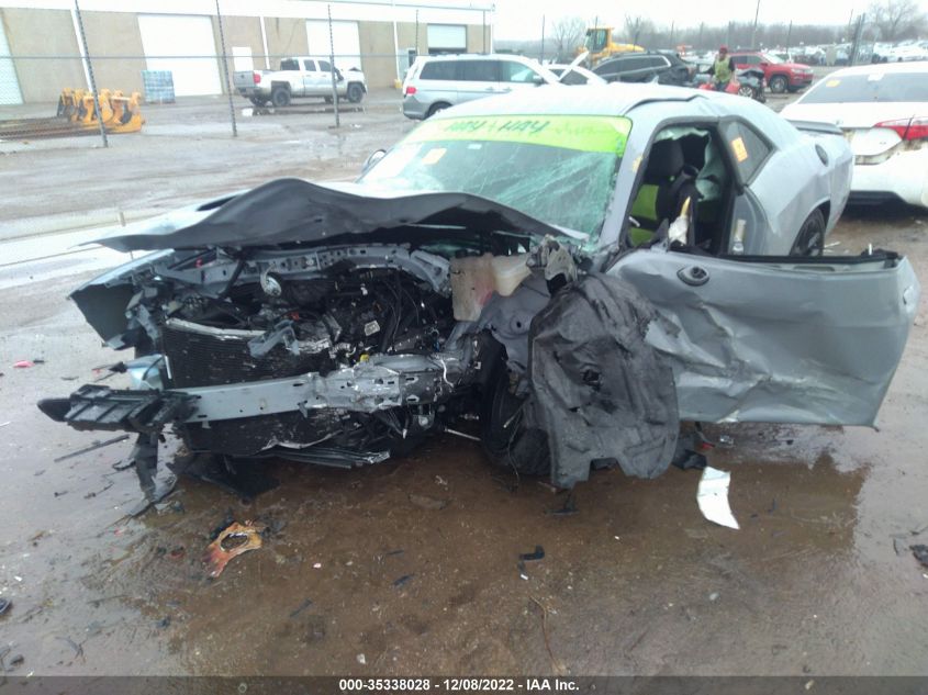 2022 DODGE CHALLENGER R/T VIN: 2C3CDZBT2NH144492