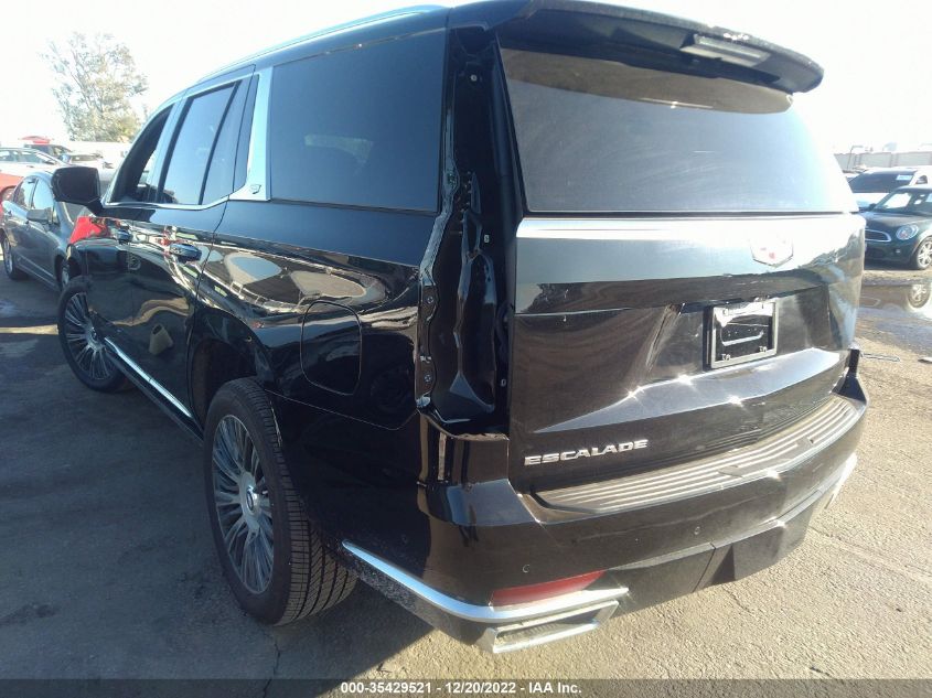 2022 CADILLAC ESCALADE PREMIUM LUXURY VIN: 1GYS3CKL1NR197458