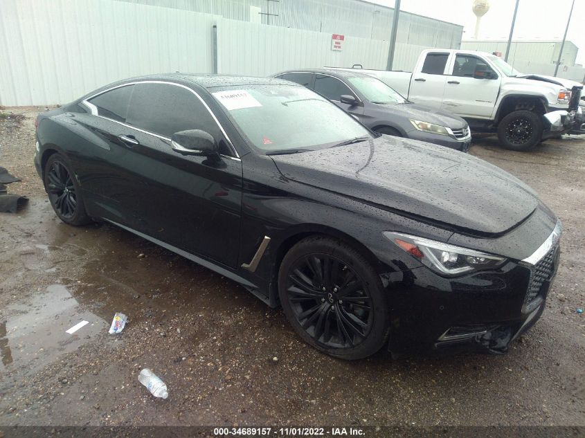 2021 INFINITI Q60 3.0T LUXE VIN: JN1EV7KKXMM410966