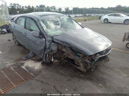 2022 HYUNDAI ELANTRA SEL VIN: KMHLN4AG1NU252725