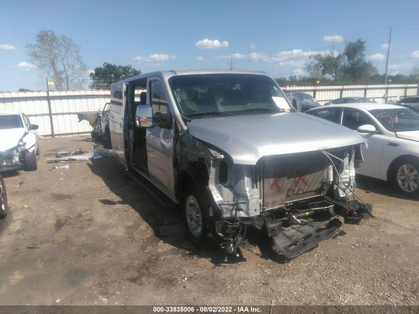 2020 NISSAN NV PASSENGER NV3500 HD SL VIN: 5BZAF0AA7LN850483