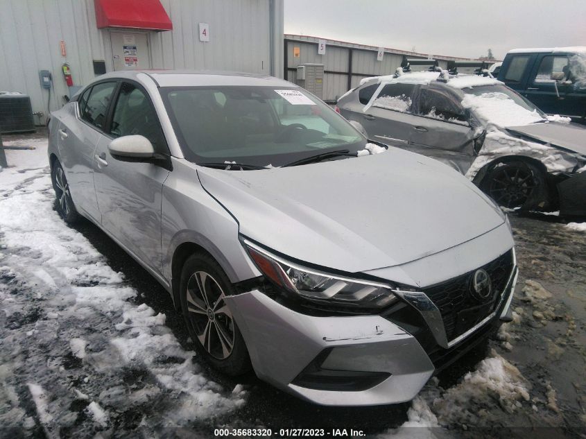 2021 NISSAN SENTRA SV VIN: 3N1AB8CV1MY225109