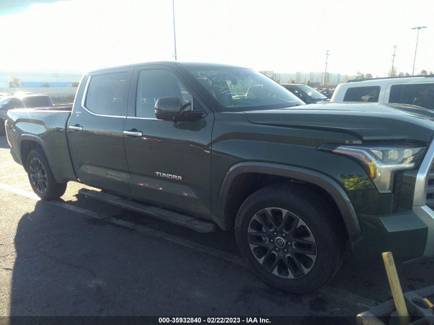 2022 TOYOTA TUNDRA 2WD LIMITED VIN: 5TFJA5BC4NX001480