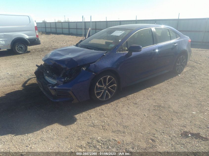 2022 TOYOTA COROLLA SE/SE NIGHTSHADE/APEX SE VIN: JTDS4MCE8NJ086543