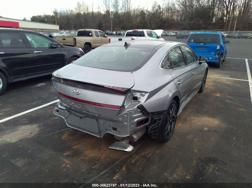 2022 HYUNDAI SONATA N LINE VIN: 5NPEK4JC1NH137846