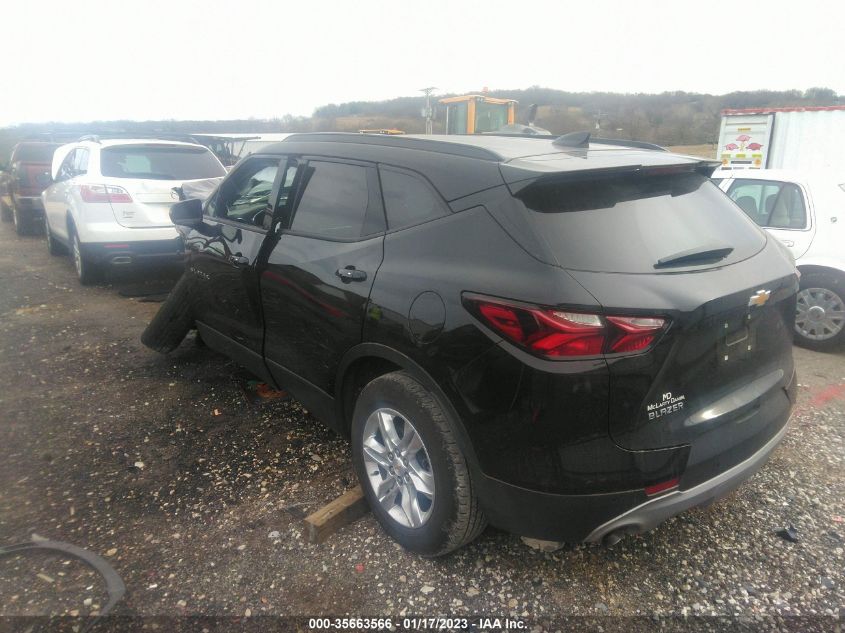 2022 CHEVROLET BLAZER LT VIN: 3GNKBCR40NS219428