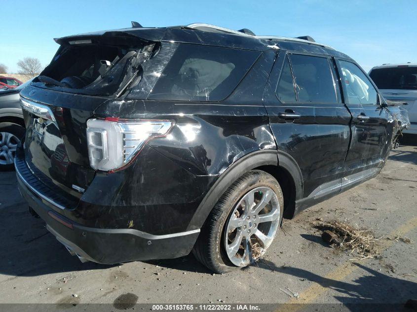 2020 FORD EXPLORER PLATINUM VIN: 1FM5K8HC9LGA35592